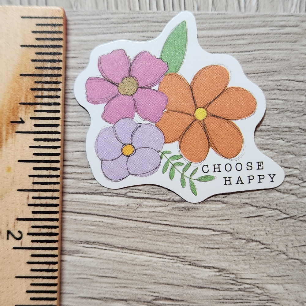 10 for $10 Flower Power Stickers Groovy Hippie 60s 70s Flower Child A653